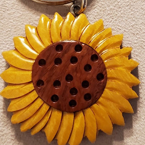Sunflower Key Chain - Picture 2 of 2